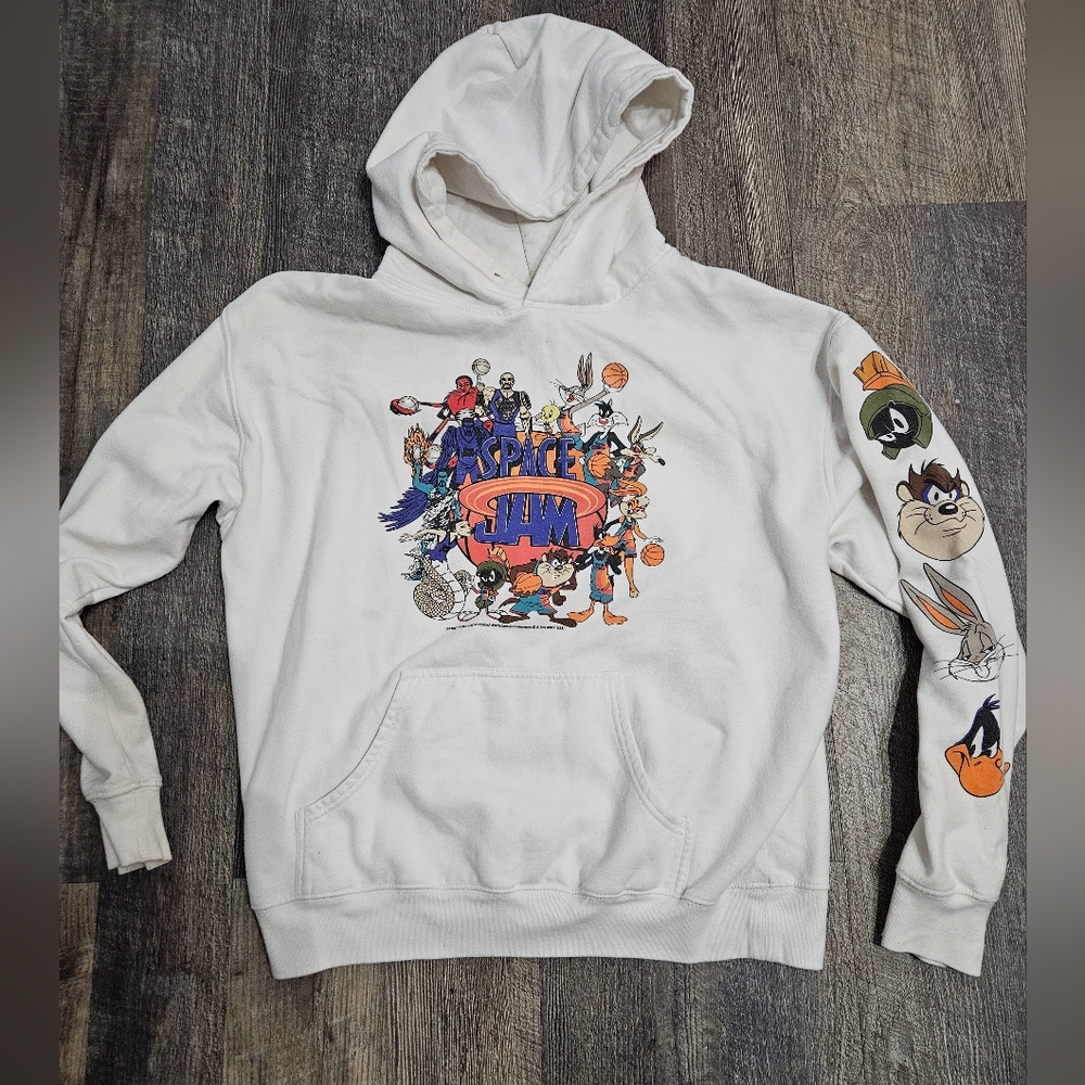 SPACE JAM White Hoodie